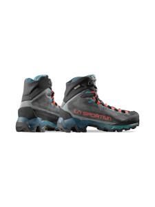 LA SPORTIVA Aequilibrium Hike GTX Damen Wanderschuhe Carbon Everglade EU 37,5