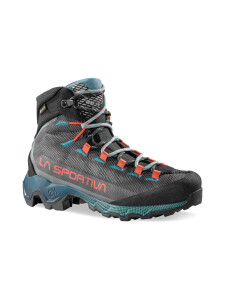 LA SPORTIVA Aequilibrium Hike GTX Damen Wanderschuhe Carbon Everglade EU 37,5