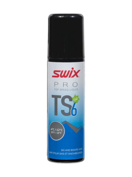 SWIX TS6 Liquid Blue, -4°C/-12°C, 50ml Skiwachs blau | O/S