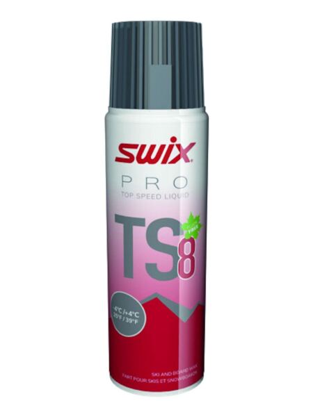 SWIX TS8 Liquid Red, -4°C/+4°C, 50ml Skiwachs rot | O/S