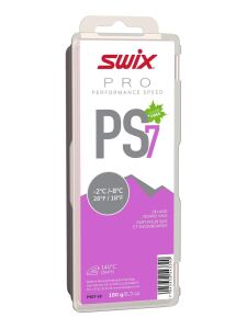 SWIX PS7 Violet, -2°C/-8°C, 180g Skiwachs violet