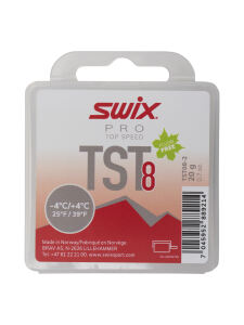 SWIX TS8 Turbo Red, -4°C/+4°C, 20g Skiwachs rot