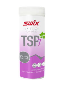 SWIX TSP7 Violet, -2°C/-7°C, 40g Skiwachs violet