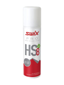 SWIX HS8 Liquid Red, -4°C/+4°C, 125ml Skiwachs rot