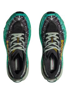 HOKA Speedgoat 6 Damen Trailrunning Schuhe black/aloe vera | EU 38