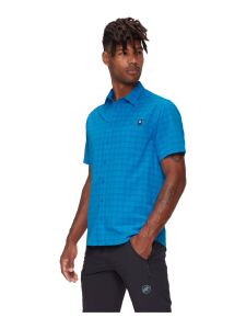 MAMMUT Lenni Shirt Herren Hemd glacier blue marine L