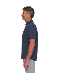 MAMMUT Lenni Shirt Herren Outdoor Hemd Marine-black L