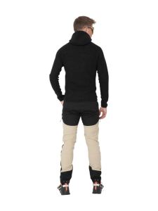 2117 OF SWEDEN Skord Pile Herren Woll Fleece Hoodie Black L
