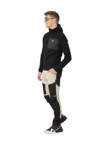 2117 OF SWEDEN Skord Pile Herren Woll Fleece Hoodie Black L