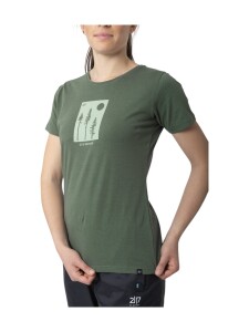 2117 OF SWEDEN Apelviken Damen T-shirt Forest Green L