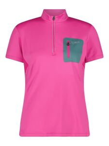 CMP Free Bike Damen T-Shirt mit Brusttasche Festival 36