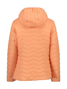 CMP Wattierte Damen Stepp Jacke mit Kapuze Salmone