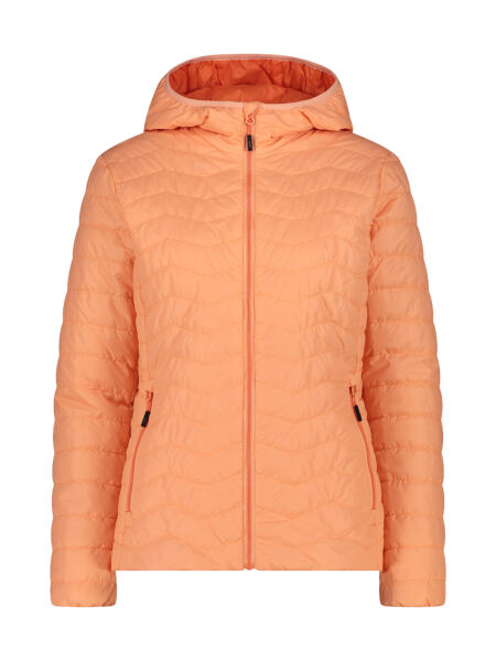 CMP Wattierte Damen Stepp Jacke mit Kapuze Salmone Gr. 38