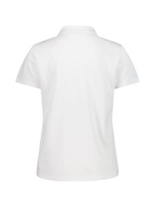 CMP Damen Pique Polo Shirt Bianco-Ghiaccio 36