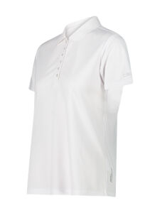 CMP Damen Pique Polo Shirt Bianco-Ghiaccio 36