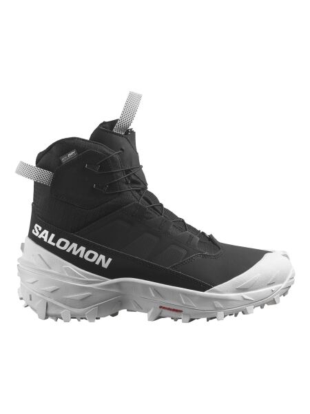 SALOMON Crosstrak Powder waterproof Winterschuhe black-black-white | EU 44