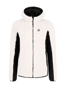 MONTURA Sherpa Maglia Damen Outdoor Kapuzen Jacke panna