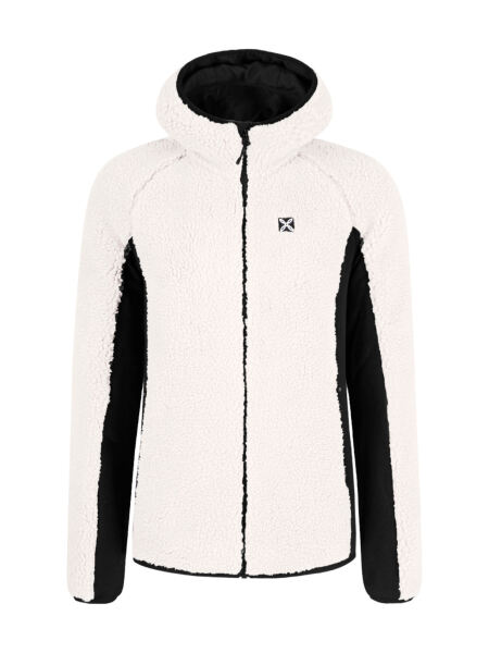 MONTURA Sherpa Maglia Damen Outdoor Kapuzen Jacke panna L
