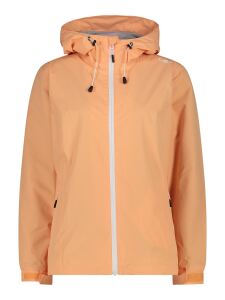 CMP Damen Regenjacke aus Ripstop mit Kapuze Salmone