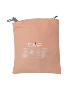 CMP Wasserdichte Damen Jacke aus Ripstop mit Kapuze Salmone 36