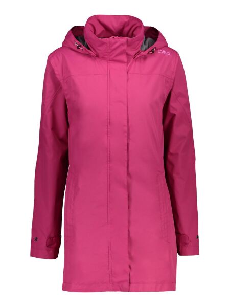 CMP Snaps längere Damen Regenjacke mit Kapuze Geraneo 36