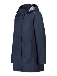 CMP Snaps Damen Regenjacke mit Kapuze Black Blue 36