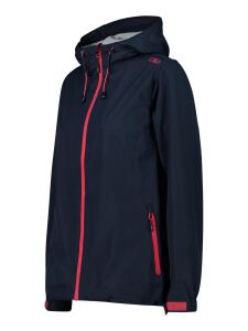 CMP Damen Regenjacke aus Ripstop mit Kapuze Black Blue 36
