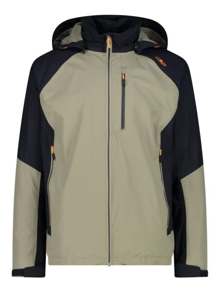 CMP Herren Ripstop Jacke Climaprotect mit abnehmbarer Kapuze Sage Gr. 50