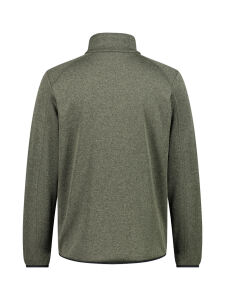 CMP Herren Knit Tech Fleece Jacke mit Mesh Sage-Antracite Gr. 48