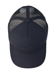 CMP Cap mit Mesh Einsatz black blue Gr. O/S