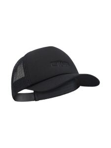 CMP Cap mit Mesh Einsatz Nero Gr. O/S