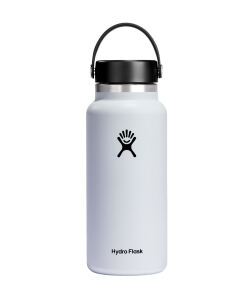 HYDRO FLASK 32 Oz Wide Mouth Flex Cap Trinkflasche white