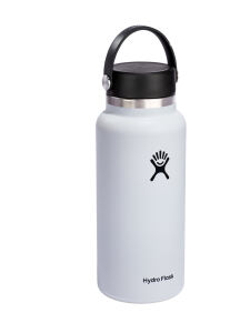 HYDRO FLASK 32 Oz Wide Mouth Flex Cap Trinkflasche white | 946 ml