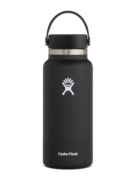 HYDRO FLASK 32 Oz Wide Mouth Flex Cap Trinkflasche black | 946 ml