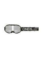 ONEAL B-10 Goggle Solid V.24 black-silver mirror