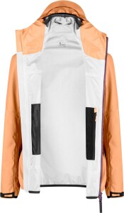 MONTURA Upland 3L Hooded Damen Outdoor Jacke mit Kapuze melon/vinaccia S