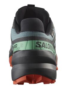 SALOMON SPEEDCROSS 6 GTX Herren Trailrunning Schuhe Atlantic/Black/Cherry Tomato EU 42