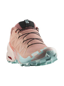 SALOMON SPEEDCROSS 6 Damen Trail Laufschuhe Mahogany Rose / Hushed Violet / Iced Aqua | EU 38 2/3