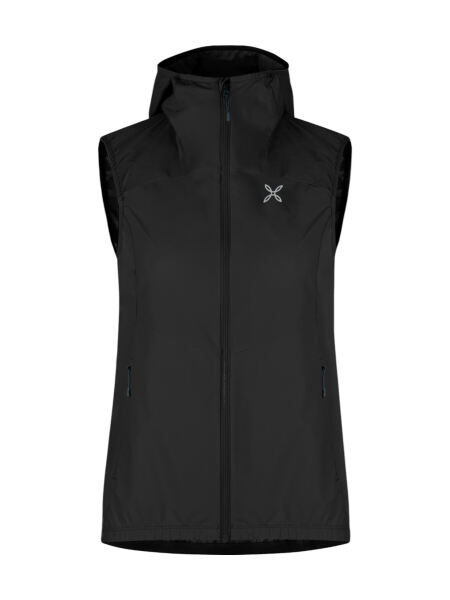 MONTURA Rise Hooded Vest Woman black Gr. L