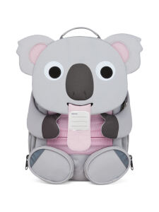 AFFENZAHN Großer Freund Koala Kinder Rucksack grau Gr. 8L