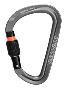 MAMMUT Workhorse HMS Screwgate Karabiner zum Sichern Grey