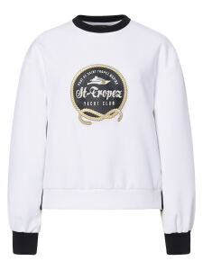 GOLDBERGH Port Sweater white