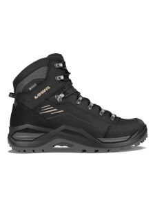 LOWA Renegade Evo GTX Mid Herren Wanderschuhe Schwarz/Dune