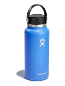 HYDRO FLASK 32 Oz Wide Mouth Flex Cap Trinkflasche cascade