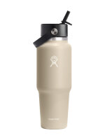 HYDRO FLASK 32 oz Wide Straw Travel Tumbler oat