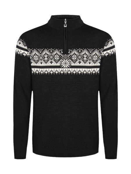 DALE OF NORWAY Moritz Masc Sweater black offwhite darkcharcoal | L