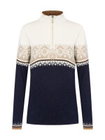 DALE OF NORWAY Moritz Fem Sweater navy bronze beige offwhite