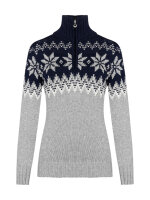 DALE OF NORWAY Myking Fem Sweater lightcharcoal offwhite...