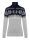 DALE OF NORWAY Myking Sweater Damen Pullover aus Merinowolle lightcharcoal offwhite navy | L