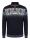 DALE OF NORWAY Blyfjell Sweater Herren Pullover midnavy blushad offwhite copper | M